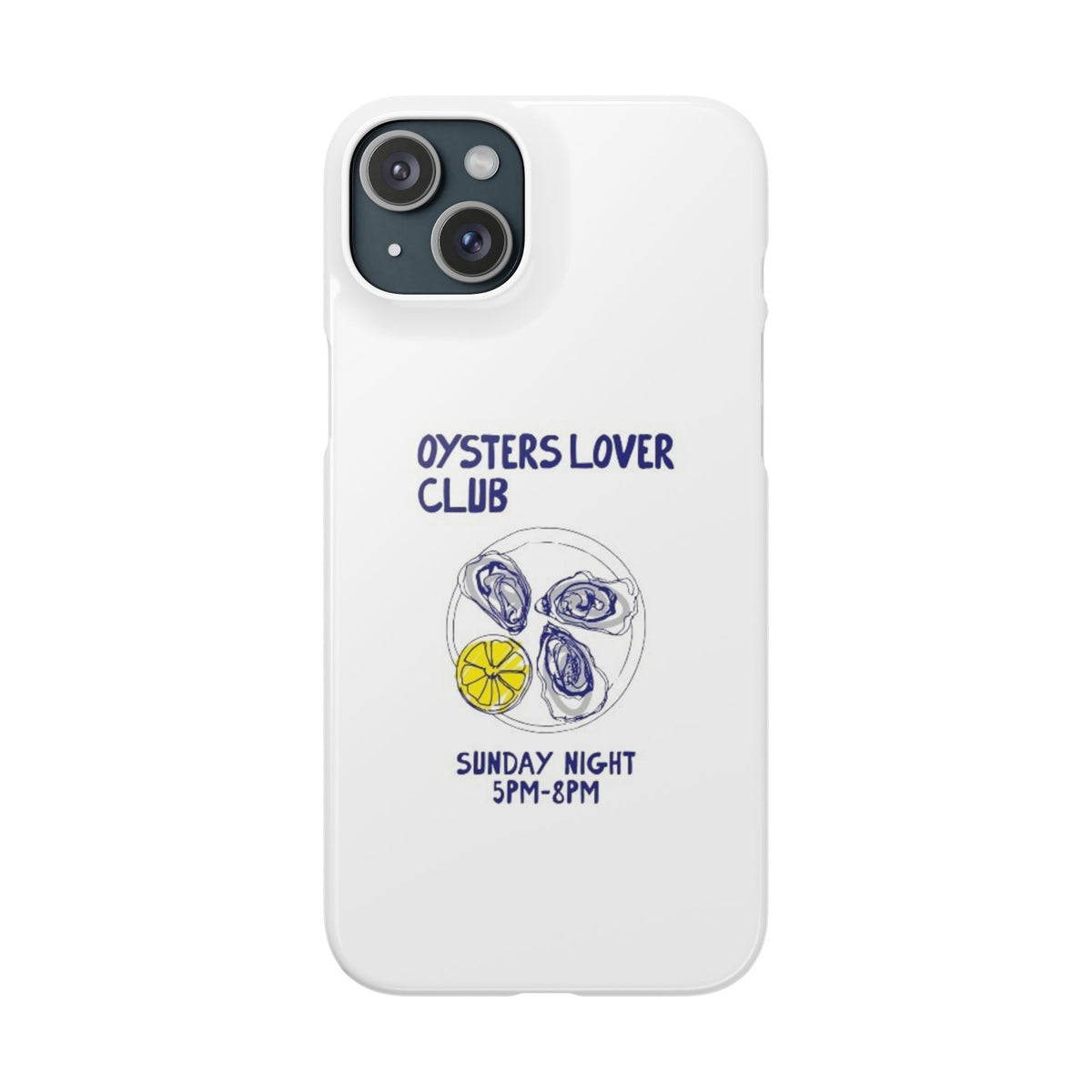 Oysters Club – iPhone 15 Plus