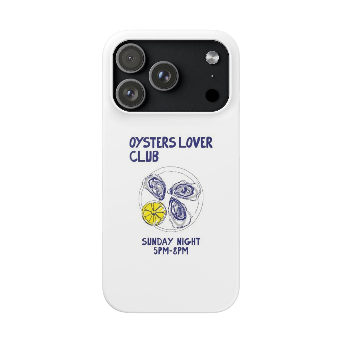 Oysters Club – iPhone 17 Pro