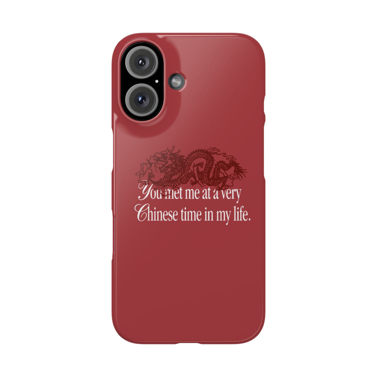 Chinese time of life – iPhone 16