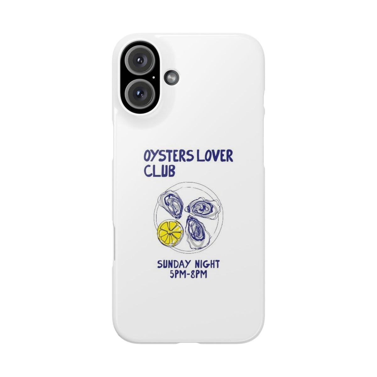Oysters Club – iPhone 16 Plus