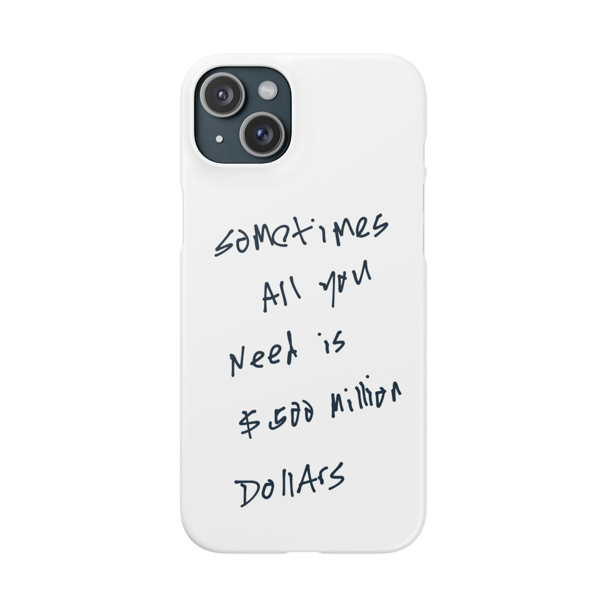 Sometimes All You Need Is $500 Million Dollars – iPhone 15 Plus