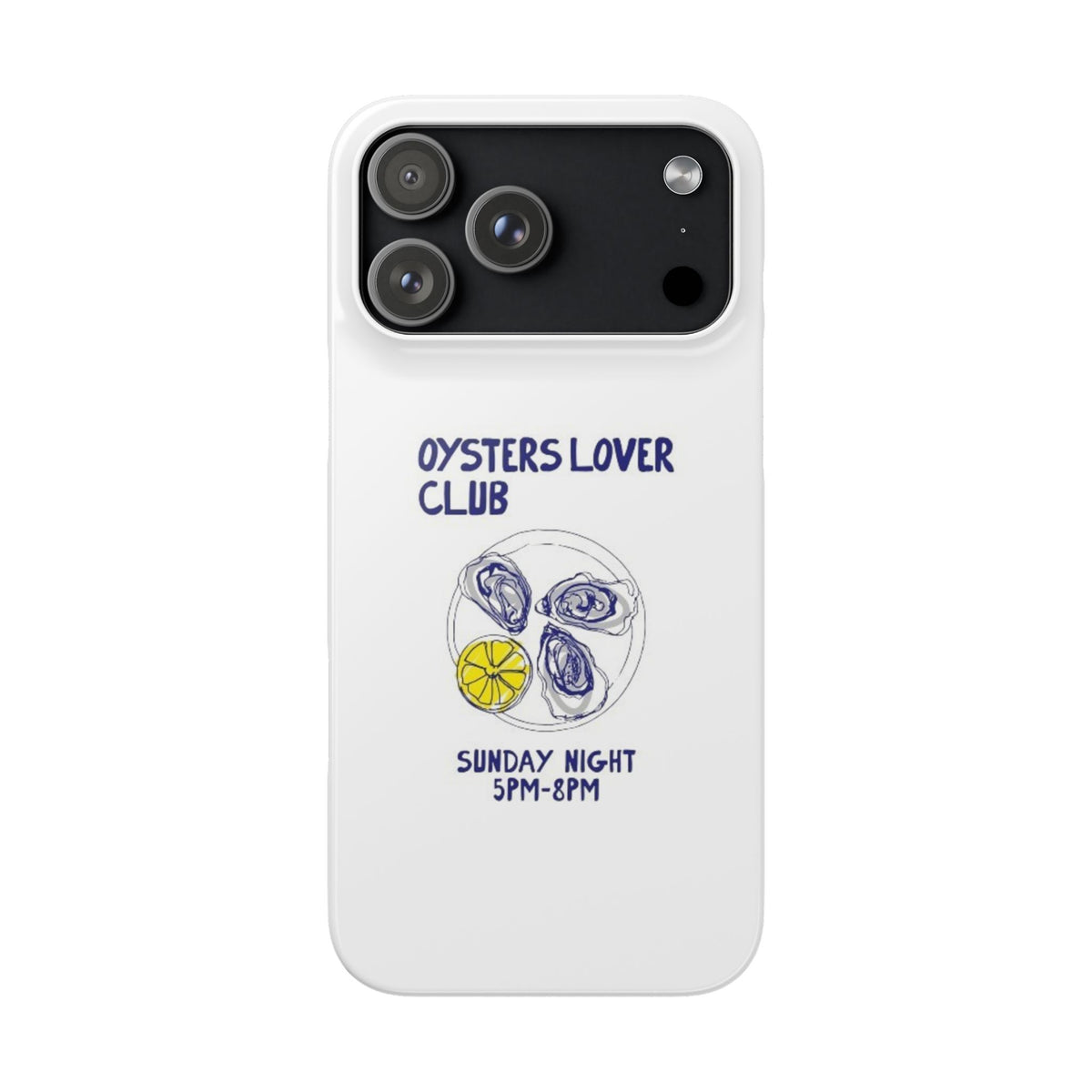 Oysters Club – iPhone 17 Pro Max