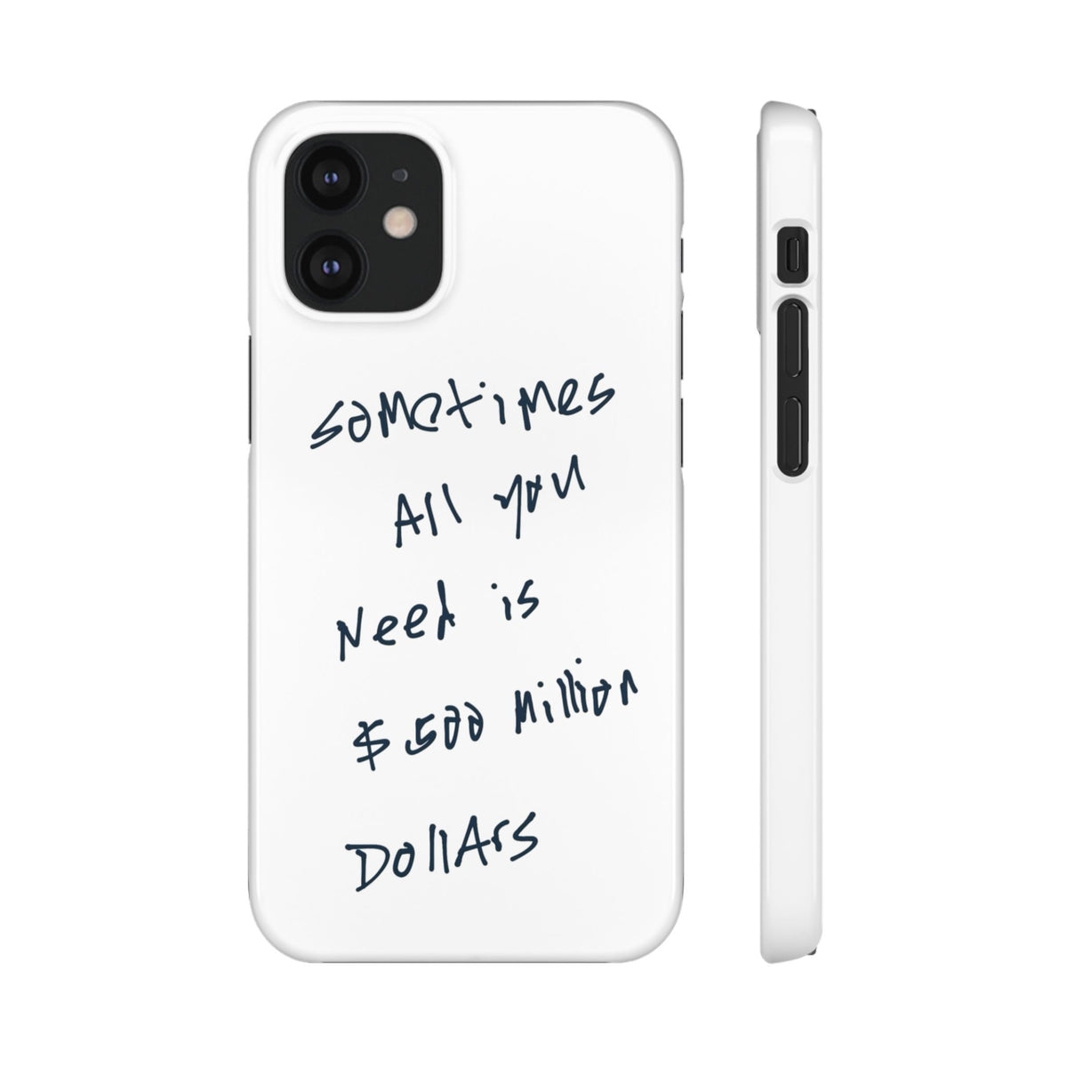 Sometimes All You Need Is $500 Million Dollars – iPhone 12 Mini