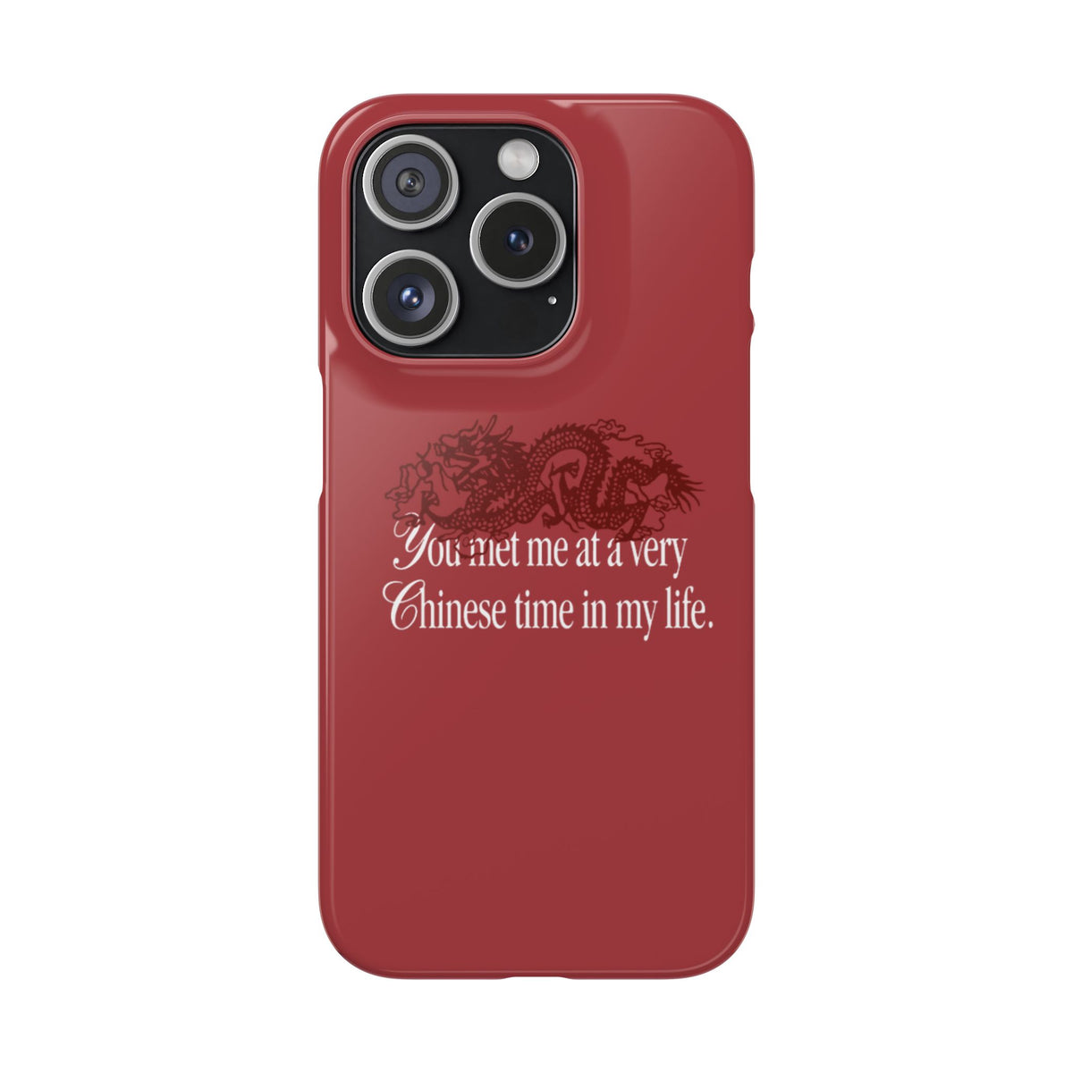 Chinese time of life – iPhone 15 Pro