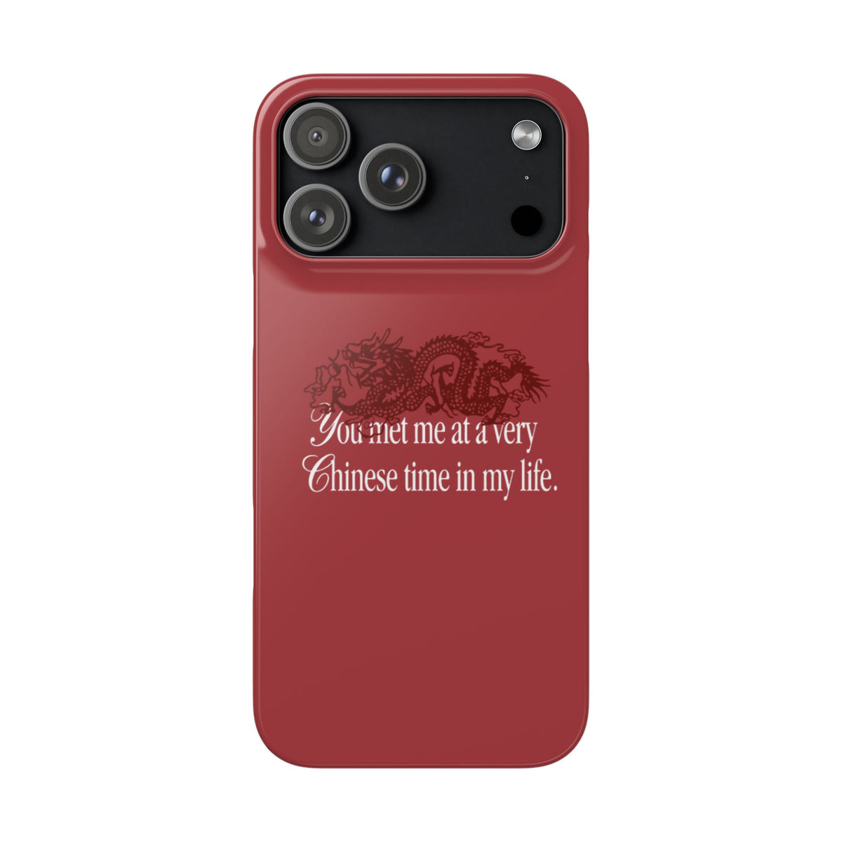 Chinese time of life – iPhone 17 Pro Max