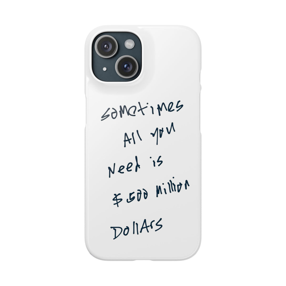 Sometimes All You Need Is $500 Million Dollars – iPhone 15