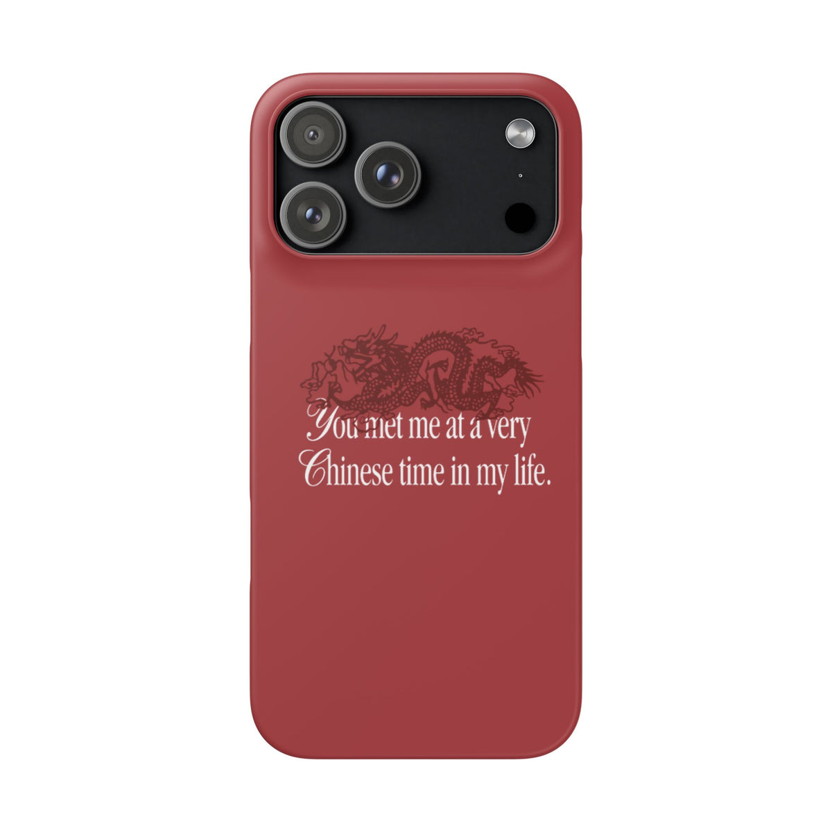 Chinese time of life – iPhone 17 Pro Max