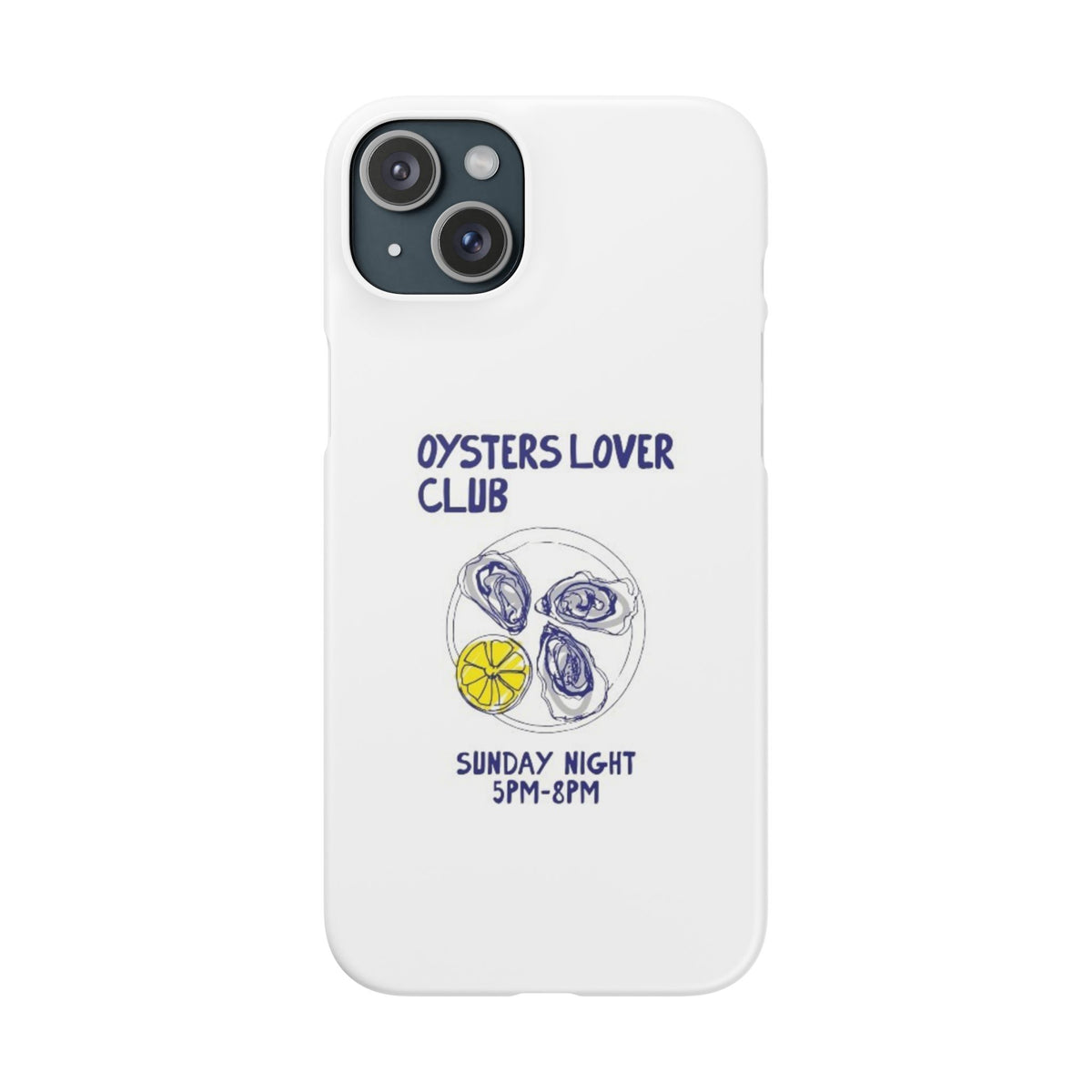 Oysters Club – iPhone 15 Plus