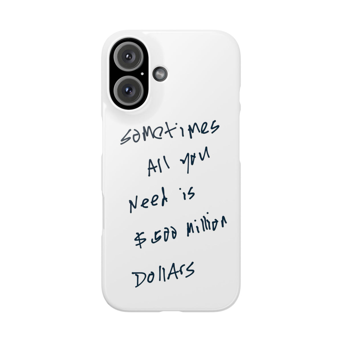 Sometimes All You Need Is $500 Million Dollars – iPhone 16