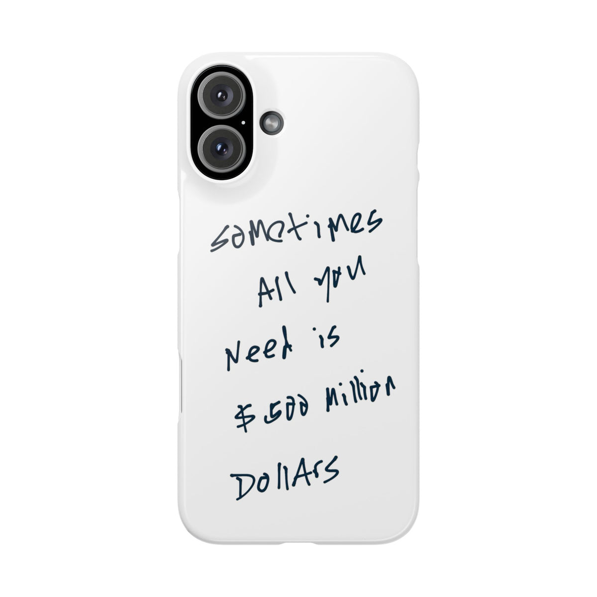 Sometimes All You Need Is $500 Million Dollars – iPhone 16 Plus