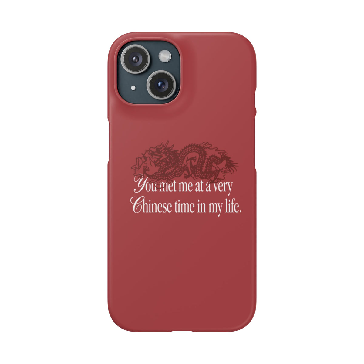 Chinese time of life – iPhone 15