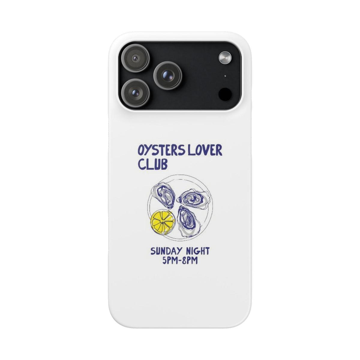 Oysters Club – iPhone 17 Pro Max