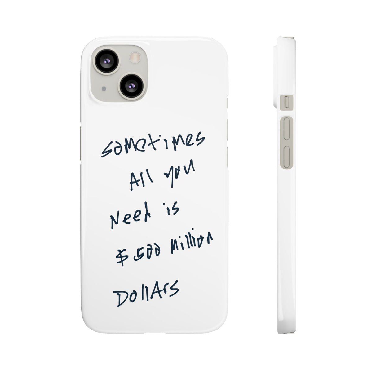 Sometimes All You Need Is $500 Million Dollars – iPhone 13