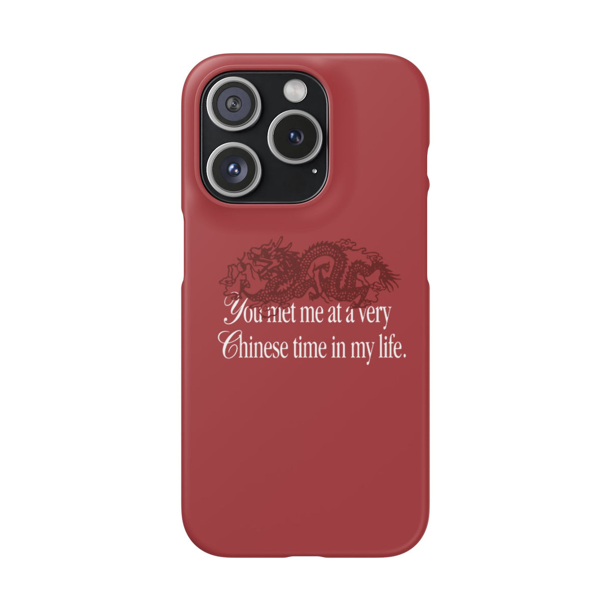 Chinese time of life – iPhone 15 Pro