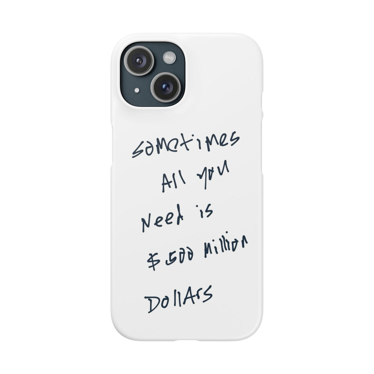 Sometimes All You Need Is $500 Million Dollars – iPhone 15