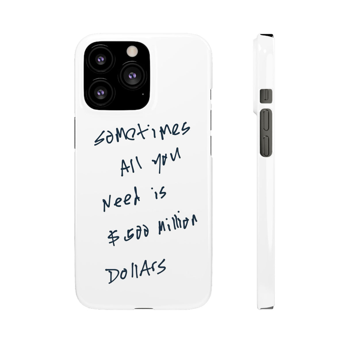 Sometimes All You Need Is $500 Million Dollars – iPhone 13 Pro