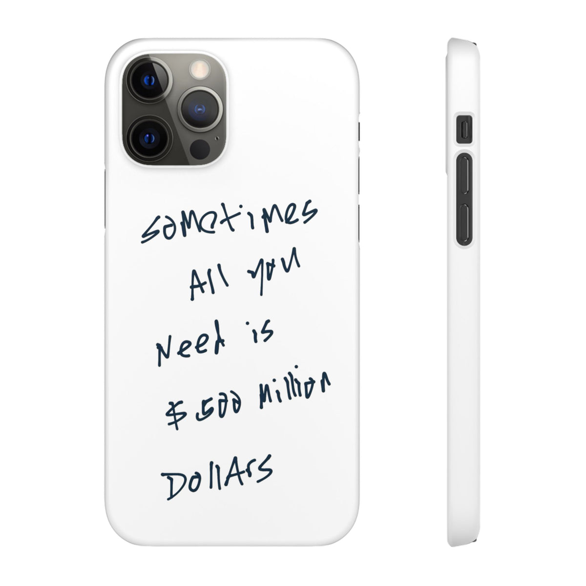 Sometimes All You Need Is $500 Million Dollars – iPhone 12 Pro